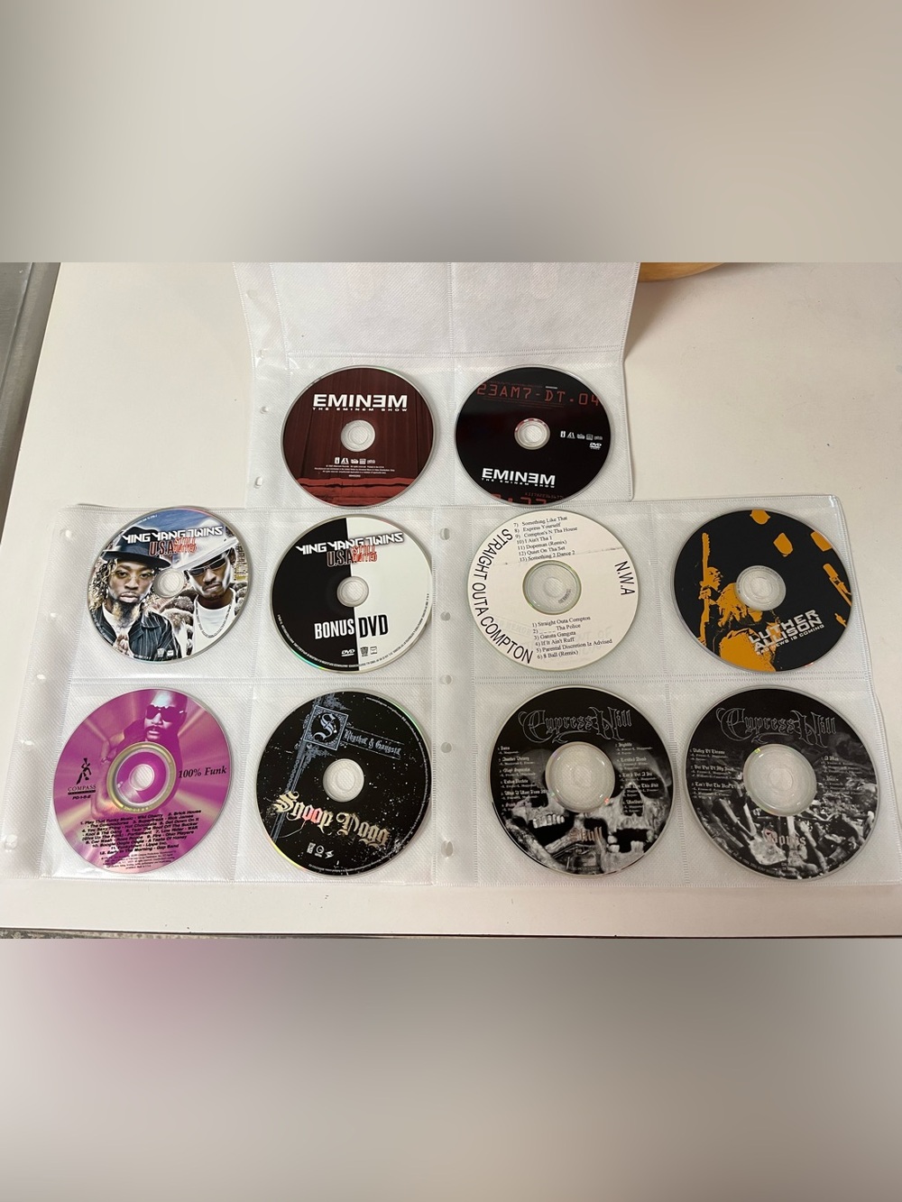 Lot of Rap and R&B CDs